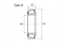 Wheel Bearing Kit Vauxhall 74-03