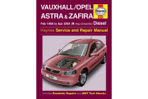 Workshop Manual Haynes Manual Astra Dsl98-02