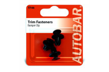 Autobar Bumper Clip Black ? Toyota/Honda/Mazda/Nissan Pack o