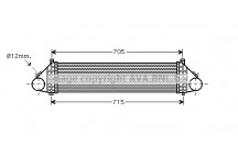 INTERCOOLER VOLV C30 C70 S40 V50 06-14
