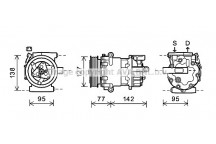 CMPRSSR FORD TRANSIT 09-12