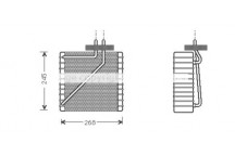 AC EVAP FORD GALAXY VW SHARAN 95-11