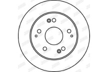 SINGLE BRK DISC R HOND CIVIC 01-05