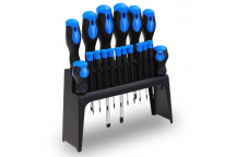 Streetwize SWSD1 18 Piece Screwdriver Set with Stand - Multi