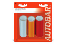 Autobar Lens Repair Tape Red/Orange/Clear 1m
