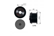 ALTERNATOR PULLEY C MAX 12-21
