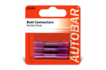 Autobar Heat Shrink Butt Connectors Red Pack of 3