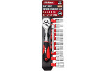 Simply Auto TK52 12pc 1/4 Ratchet Socket Set - Compact Preci