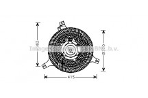 CLG FAN INFINITI FX45 03-