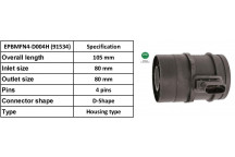AIR FLOW METER MERC VIANO VITO 109 111 115 03-14