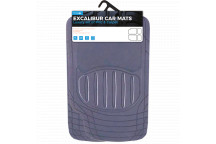 Simply Auto MR402 Excalibur Grey PVC Car Mat