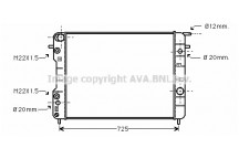 RAD VAUXHALL OMEGA 01-03
