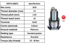 Spark Plug Mitsubishi 99-01