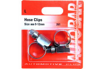 Autobar Hose Clips 000 (9?12mm) Pack of 2