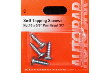 Autobar Self Tappers No.10 x 5/8 Pack of 4