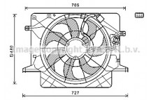 CLG FAN GENESIS COUPE 08-12