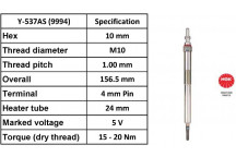 Glow Plug Ssangyong 05-17
