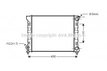 RADIATOR VW 78-92