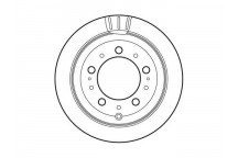 PR BRK DISC R TOYO LANDCRUISER AMAZON 98-07