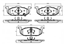 Brake Pad Set - Disc Brake MG 11-21