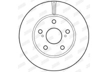 SGL BRK DISC FT TOYO AURIS COROLLA 02-14