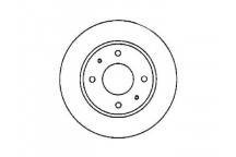 PR BRK DISC FT RENA MEGANE SCENIC 92-14