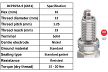 Spark Plug Daihatsu 05-15