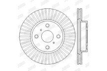 SINGLE BRK DISC FT ASTON CYGNET TOYO IQ 09-15