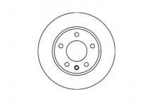 PR BRK DISC FT VW GOLF PASSAT VENTO 92-98