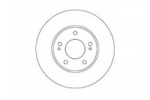 PR BRK DISC FT MITS CHARIOT SPACE WAGON 98-04