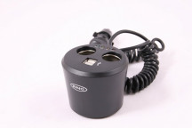 Ring Automotive RMS4 12V 4-Way Socket Adapter - Quad Vehicle