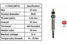Glow Plug Hyundai KIA 93-07
