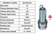 Spark Plug Nissan 06-20