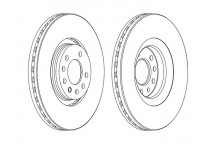 SGL BRK DISC FT VAUX ASTRA H ZAFIRA 05-11
