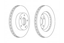 Brake Disc Mitsubishi 04-11