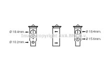 EXP VALVE SUBR TRIBECA 06-09