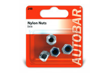 Autobar Nylok Nuts 8mm Pack of 4