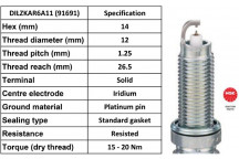 Spark Plug Nissan 07-19