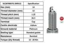 Spark Plug Dacia Mercedes Nissan Renault 18-23