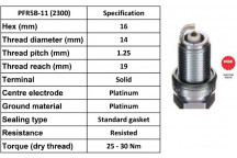 Spark Plug Hyundai Infiniti Subaru 89-13