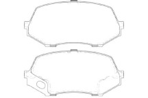 BRK PAD FT CANTER 05-12