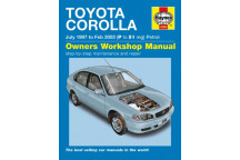Workshop Service & Repair Manual Toyota Corolla Petrol 97-02