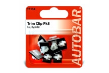 Autobar Kia/Hyundai Trim Clip Pack of 8