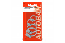 Autobar Assorted Hose Clips Sizes 000?M0?0?1A Pack of 4