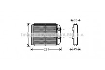 HEAT BLOWER VOLV S40 V40 96-04