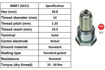 Spark Plug Mazda 79-86