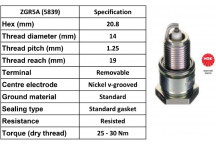 Spark Plug BMW 77-94