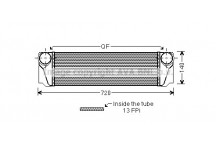 INTERCOOLER BMW SERIES 535I 740I 740LI 08-18