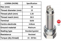 Spark Plug Audi Porsche Skoda VW 07-18