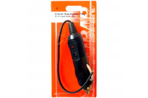 Autobar Deluxe Auxiliary Lighter Plug with LED and Lead